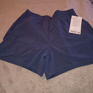 Lululemon Pace Breaker Shorts 5" *blue twill liner less